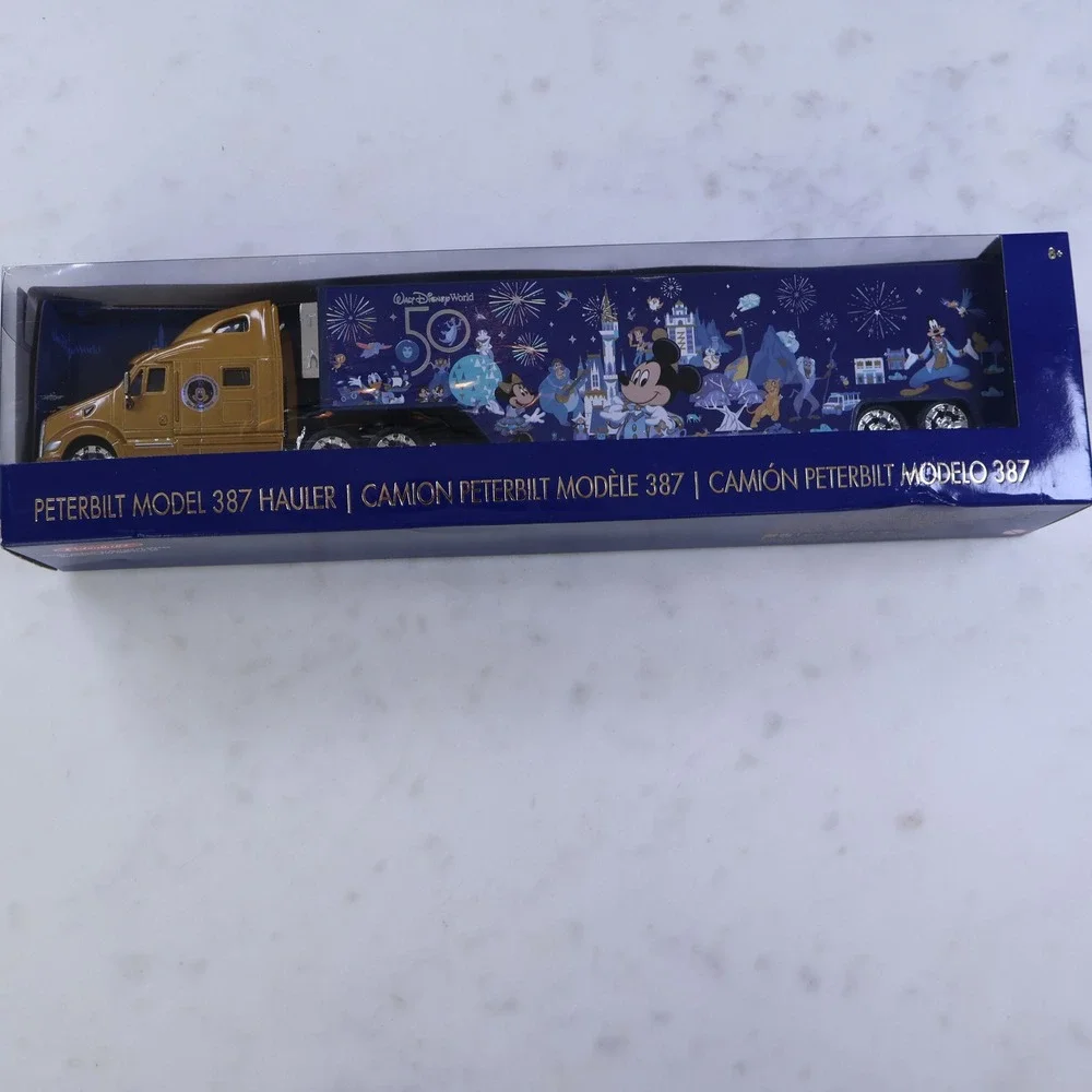Walt Disney World 50th Anniversary Peterbilt Model 387 Hauler Jada Toys